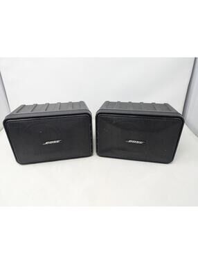 Pair of Bose Model 101 Series Music Monitor Indoor/Outdoor Speakers-Tested/Works